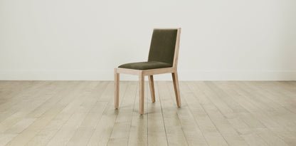 The Madison  - Mohair Moss Dining Chair