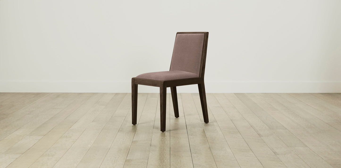 The Madison  - Mohair Peony Dining Chair