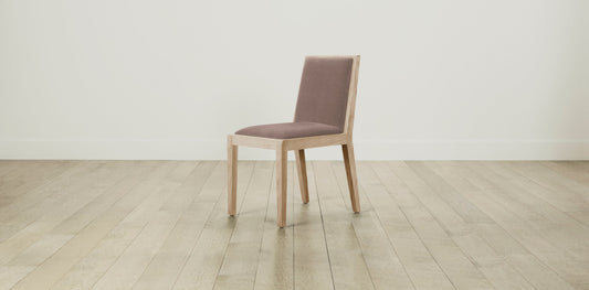 The Madison  - Mohair Peony Dining Chair