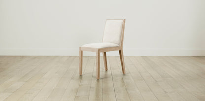 The Madison  - Performance Chenille Alabaster Dining Chair