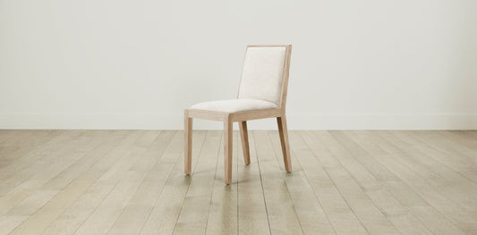 The Madison  - Performance Chenille Alabaster Dining Chair