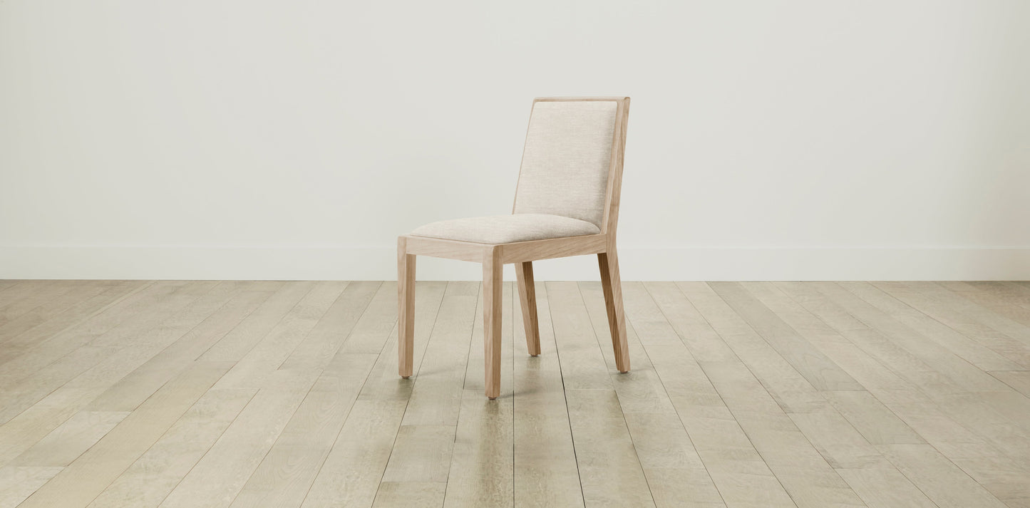 The Madison  - Performance Chenille Buff Dining Chair