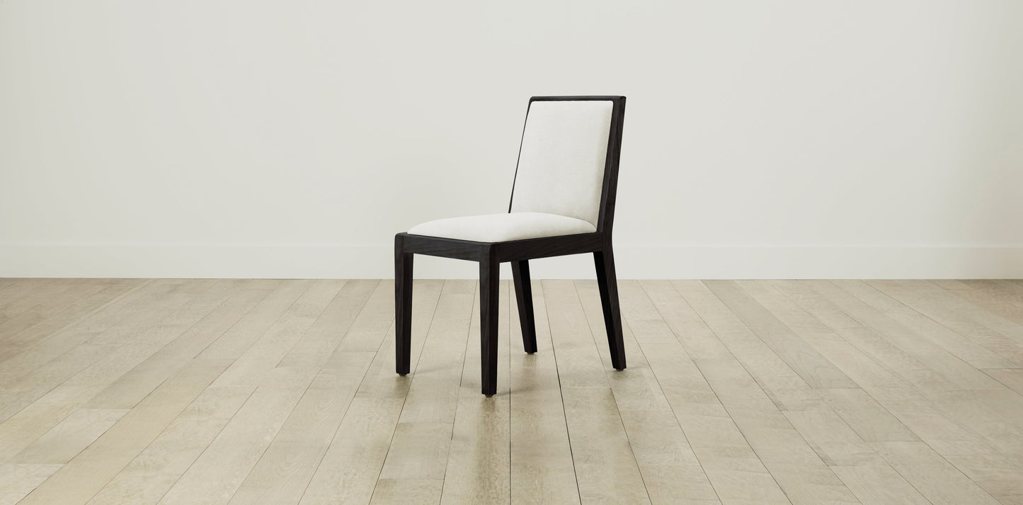 The Madison  - Performance Chevron Powder Dining Chair