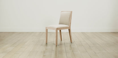 The Madison  - Performance Linen Creme Dining Chair