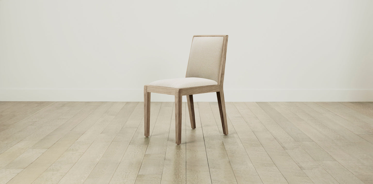 The Madison  - Performance Linen Creme Dining Chair