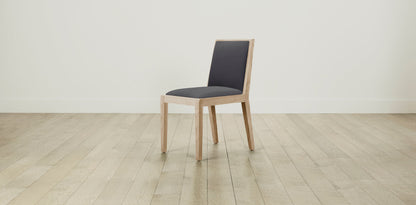 The Madison  - Performance Linen Graphite Dining Chair