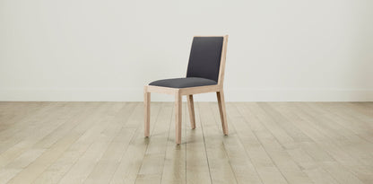 The Madison  - Performance Linen Graphite Dining Chair