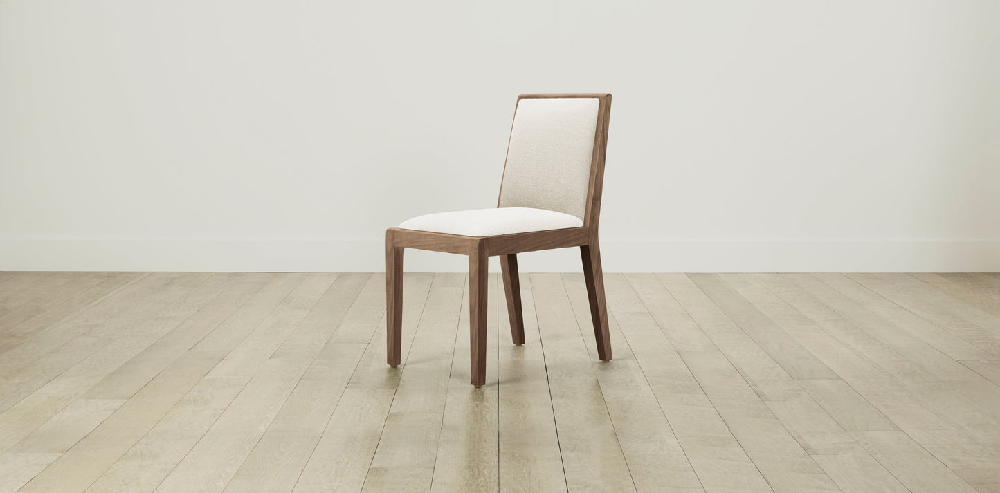 The Madison  - Performance Linen Oyster Dining Chair