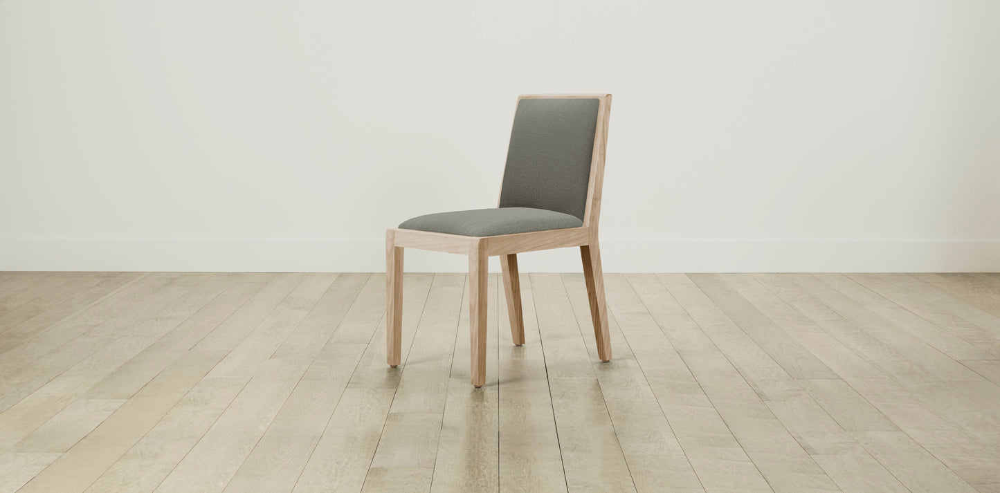 The Madison  - Performance Linen Putty Dining Chair