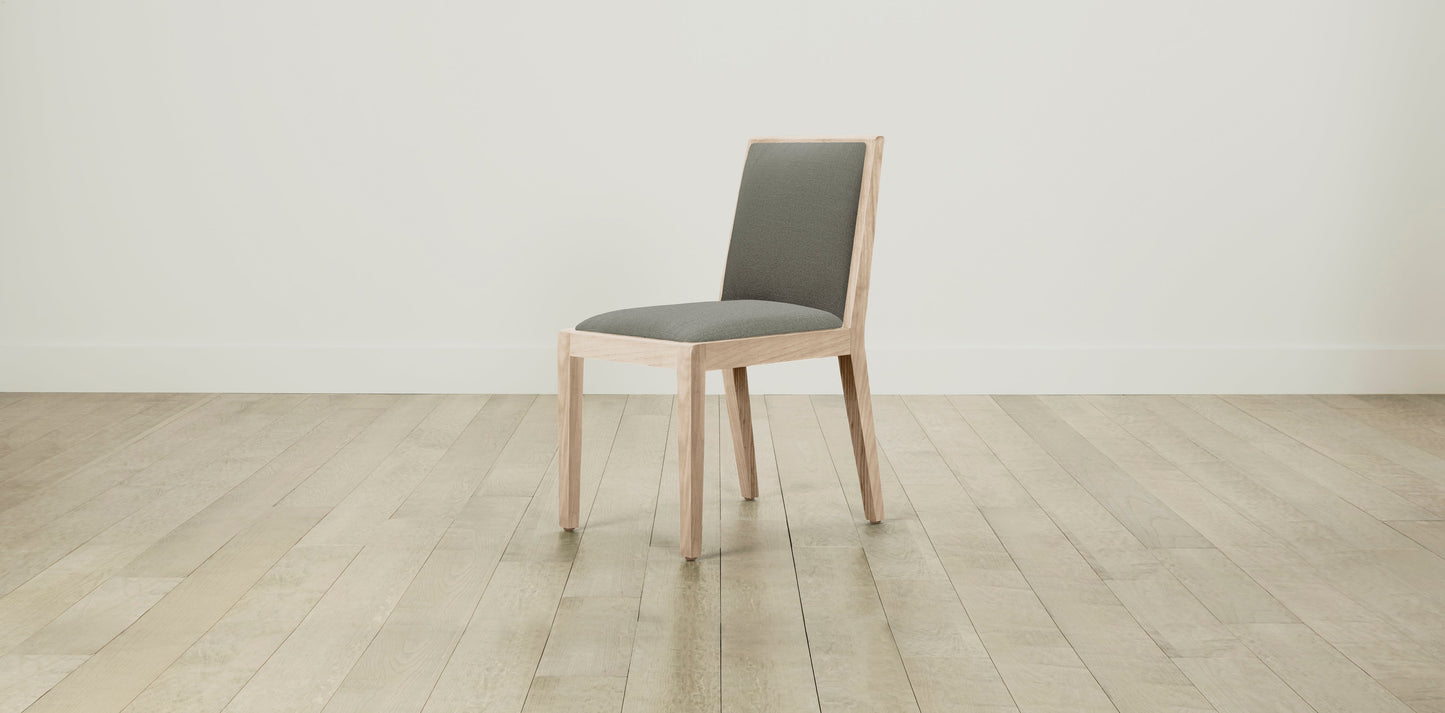 The Madison  - Performance Linen Putty Dining Chair