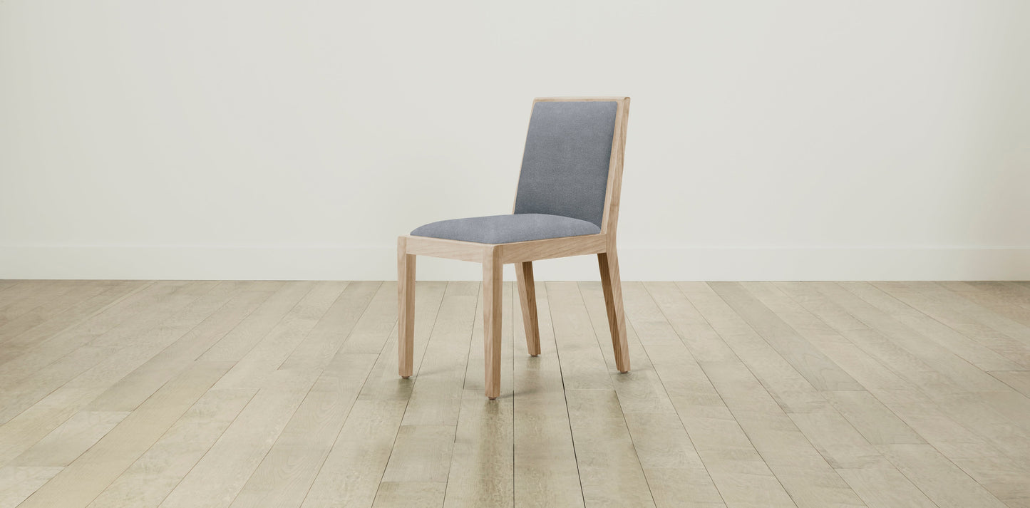 The Madison  - Performance Melange Weave Aegean Dining Chair