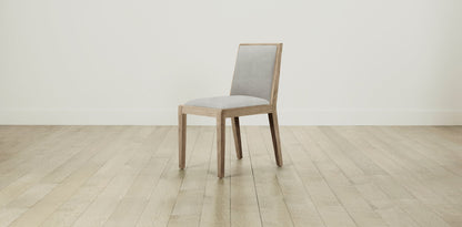 The Madison  - Performance Melange Weave Flint Dining Chair