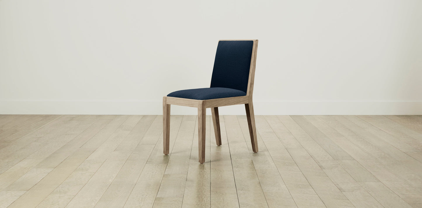 The Madison  - Performance Textured Linen Seaside Dining Chair