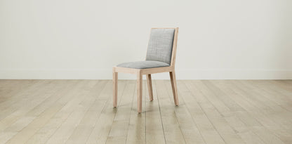 The Madison  - Performance Textured Tweed Dove Dining Chair