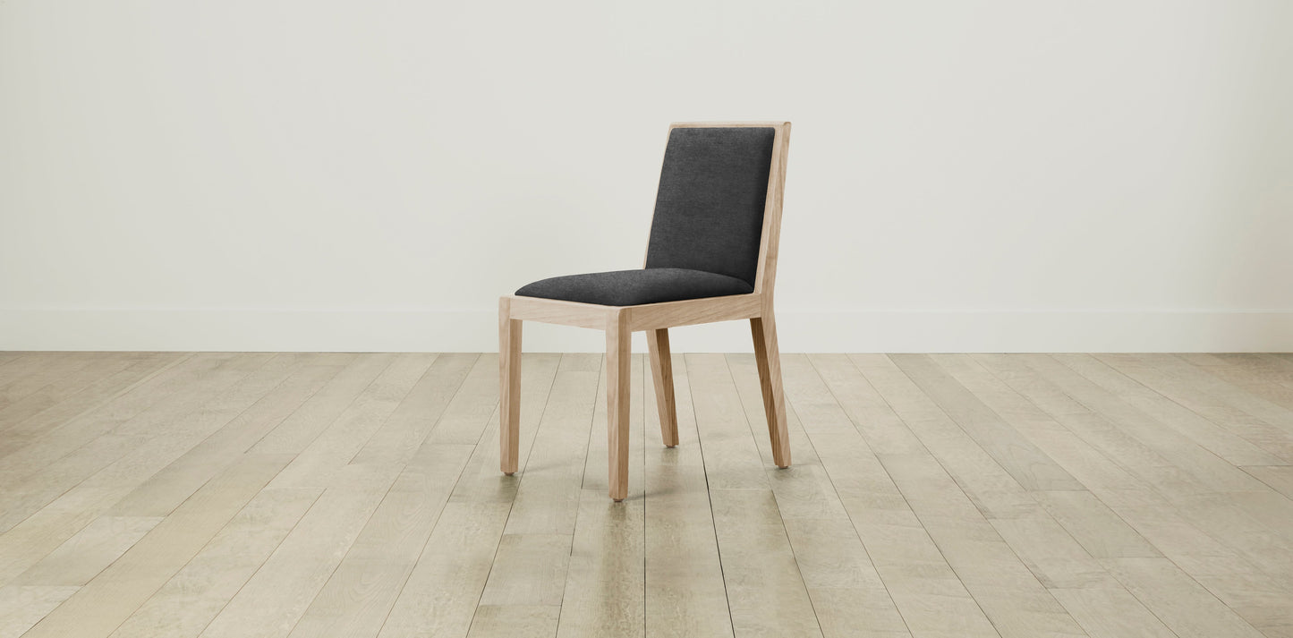 The Madison  - Performance Tweed Char Dining Chair