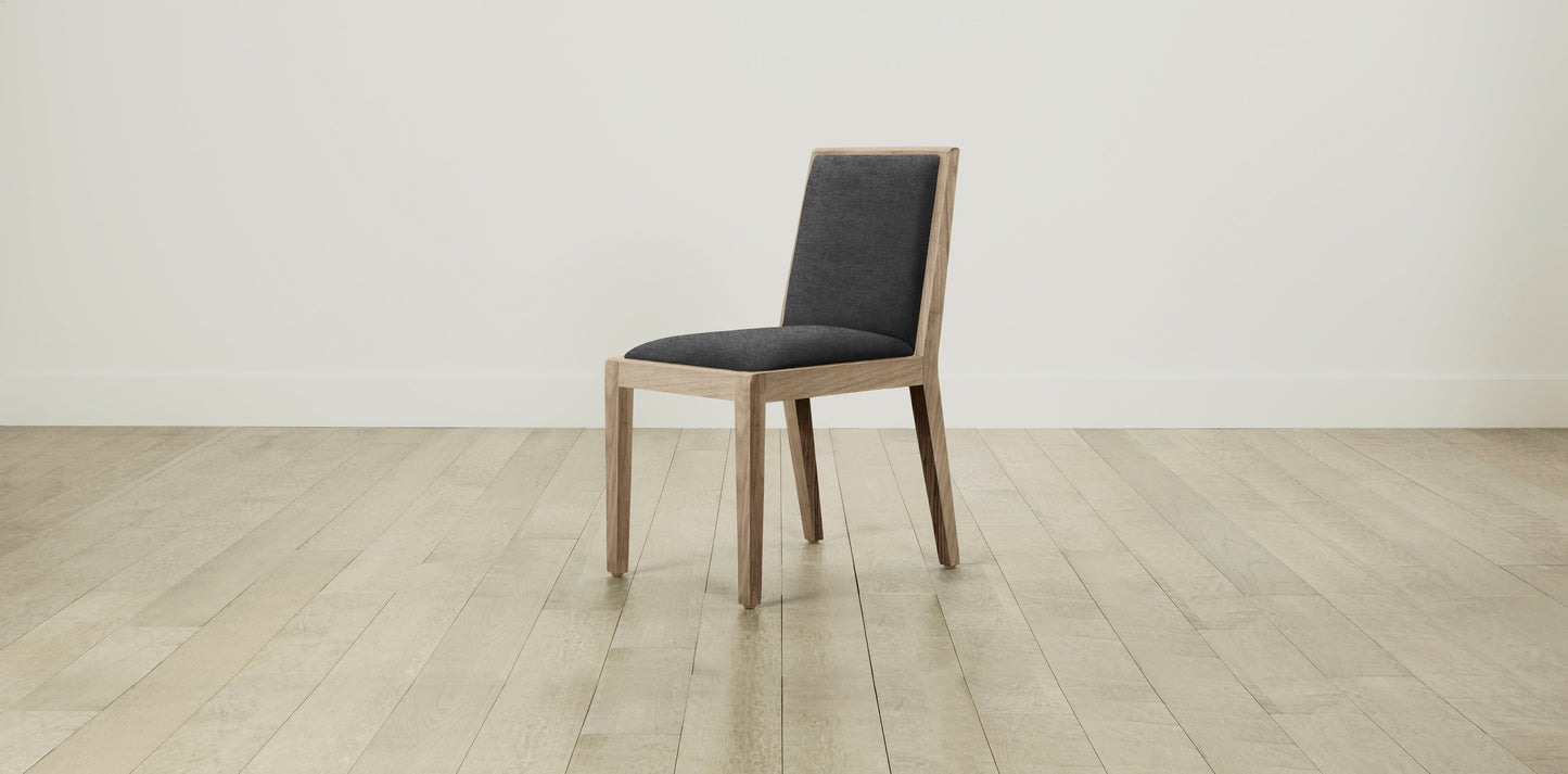 The Madison  - Performance Tweed Char Dining Chair