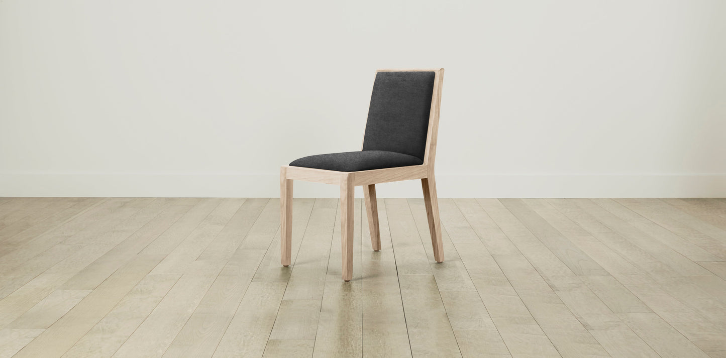 The Madison  - Performance Tweed Char Dining Chair