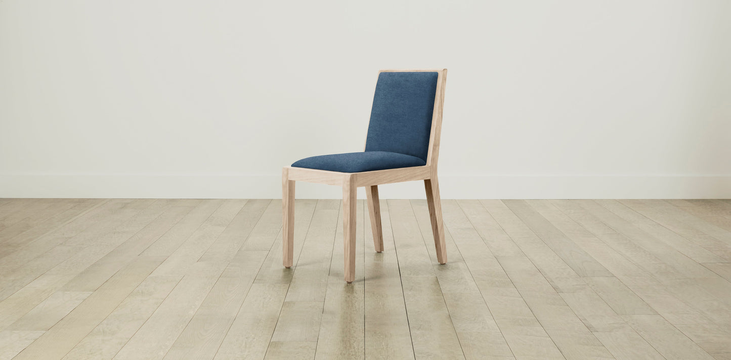 The Madison  - Performance Tweed Denim Dining Chair