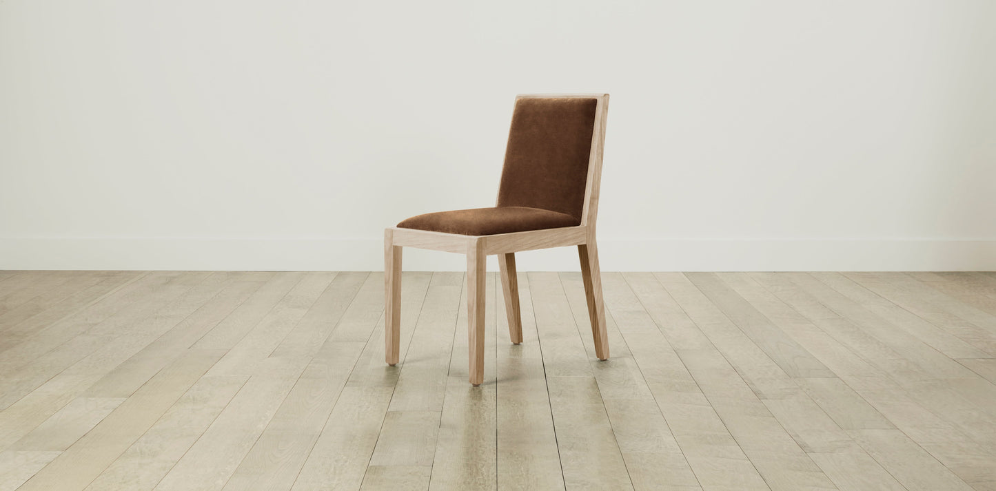 The Madison  - Performance Velvet Cider Dining Chair