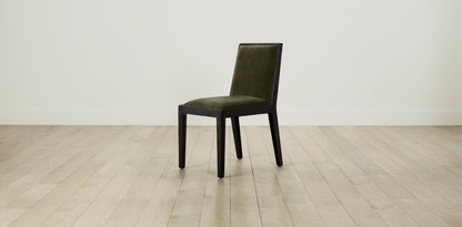 The Madison  - Performance Velvet Olive Dining Chair