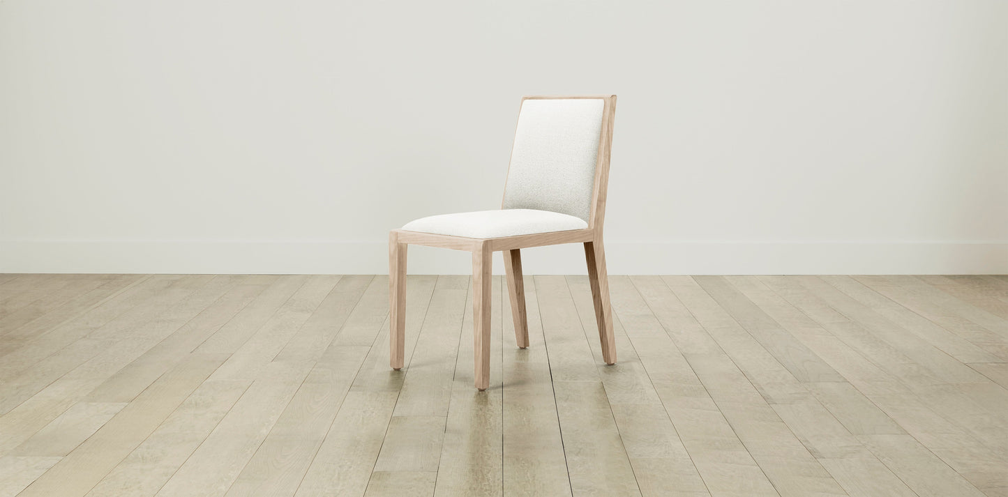 The Madison  - Performance Woven Chenille Lace Dining Chair