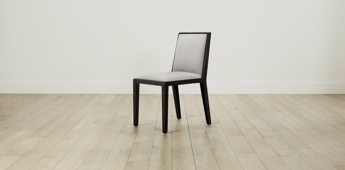 The Madison  - Performance Woven Chenille Steel Dining Chair