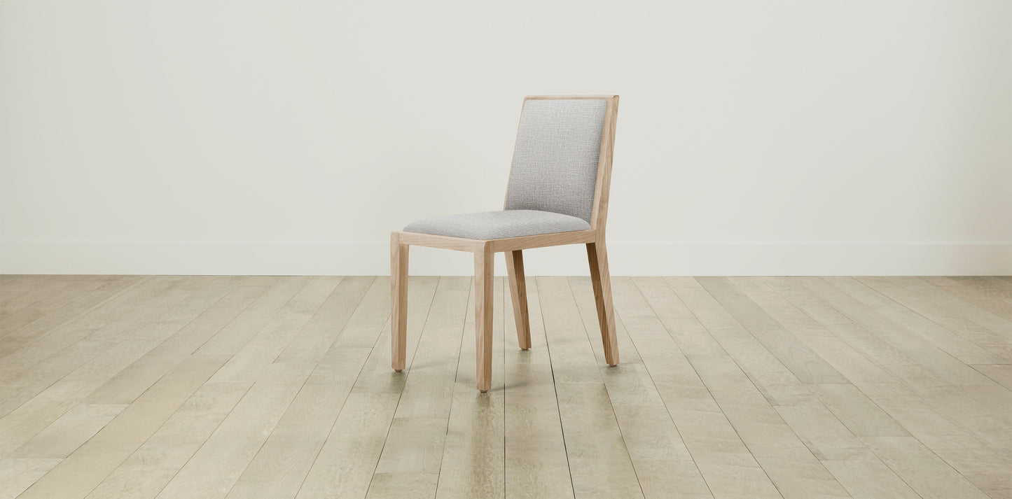 The Madison  - Performance Woven Chenille Steel Dining Chair