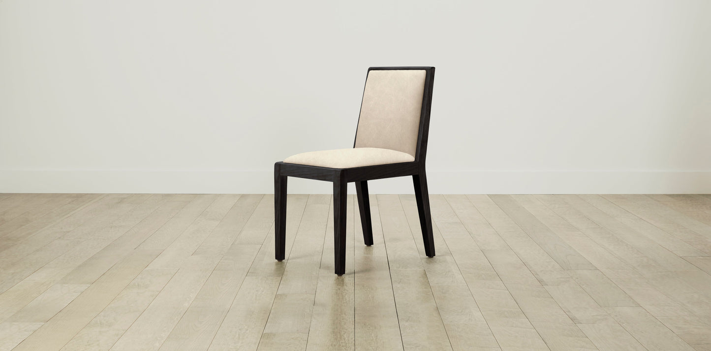 The Madison  - Tuscan Leather Bisque Dining Chair