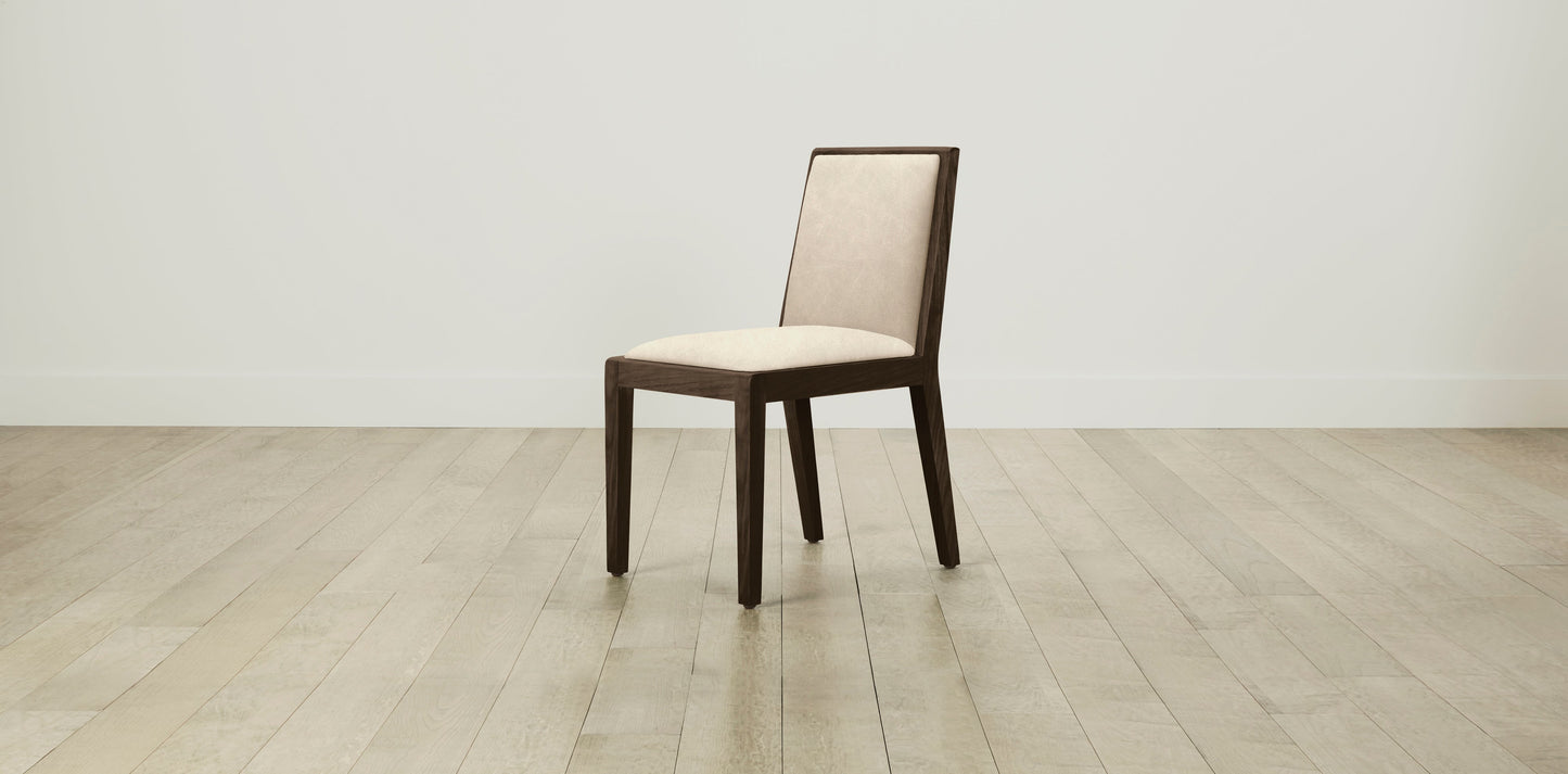 The Madison  - Tuscan Leather Bisque Dining Chair