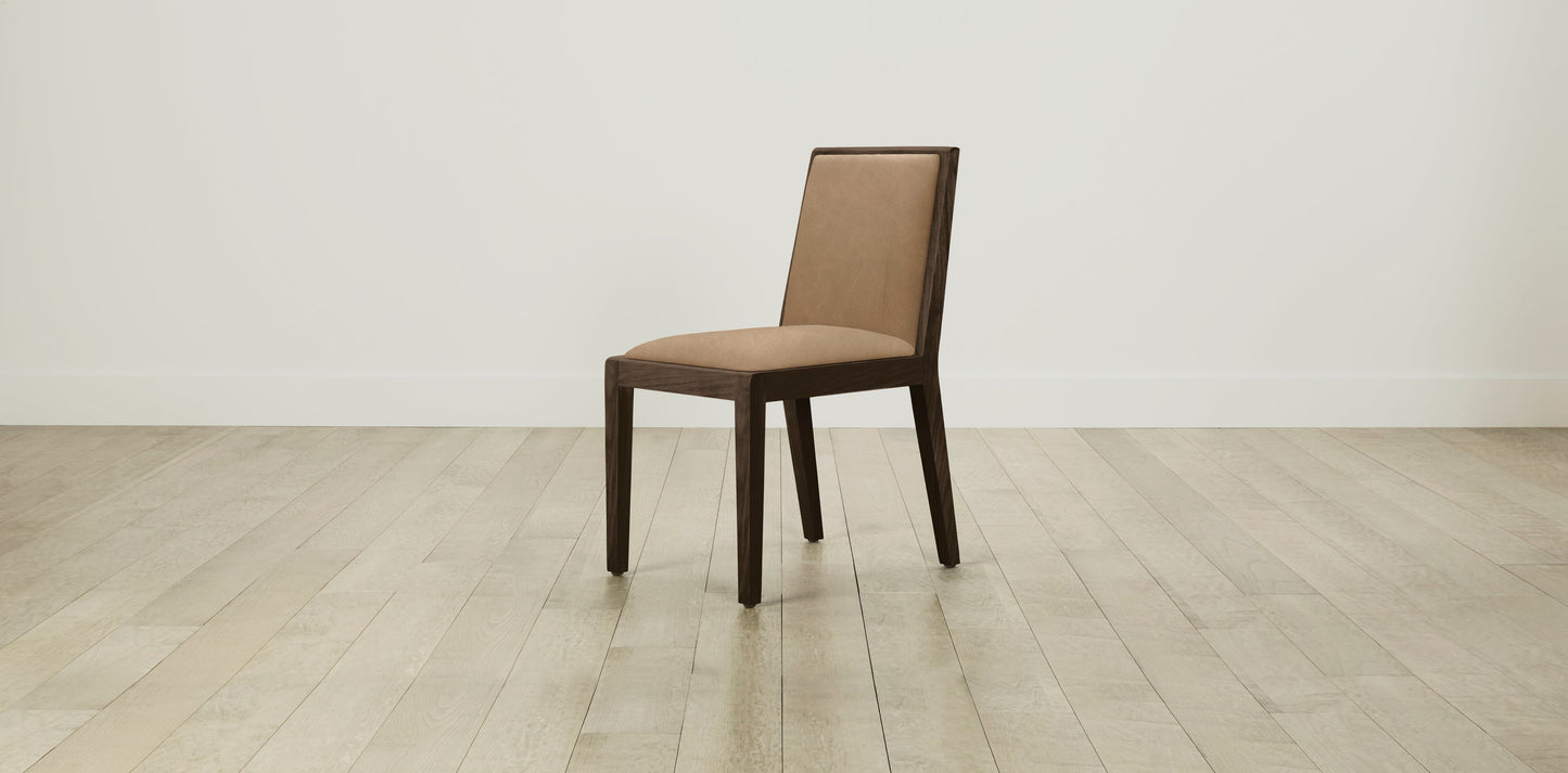 The Madison  - Tuscan Leather Camel Dining Chair