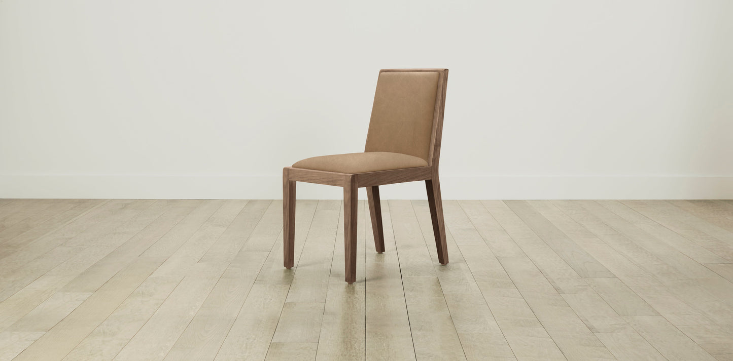 The Madison  - Tuscan Leather Camel Dining Chair