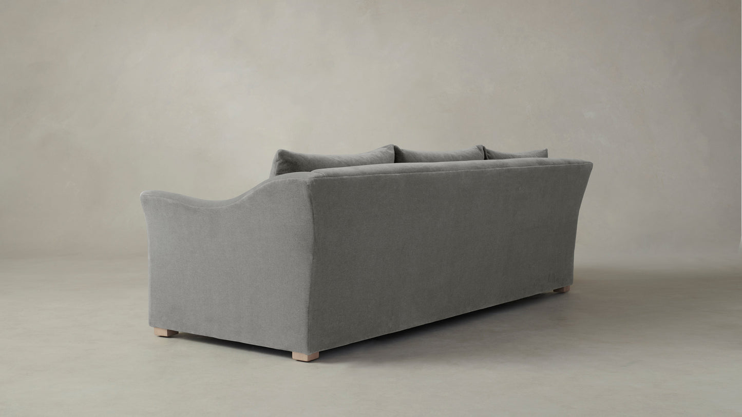 The Lenox  - Mohair Fog Sofa