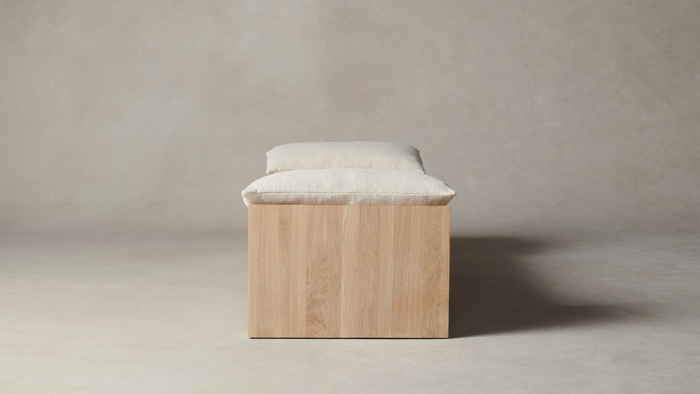 The Montauk  - Belgian Linen Alder Daybed