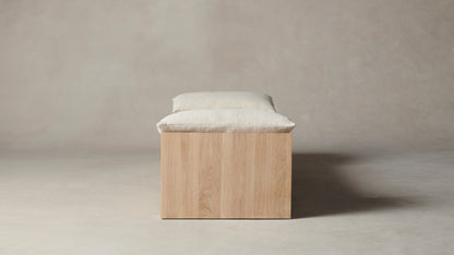 The Montauk  - Belgian Linen Alder Daybed