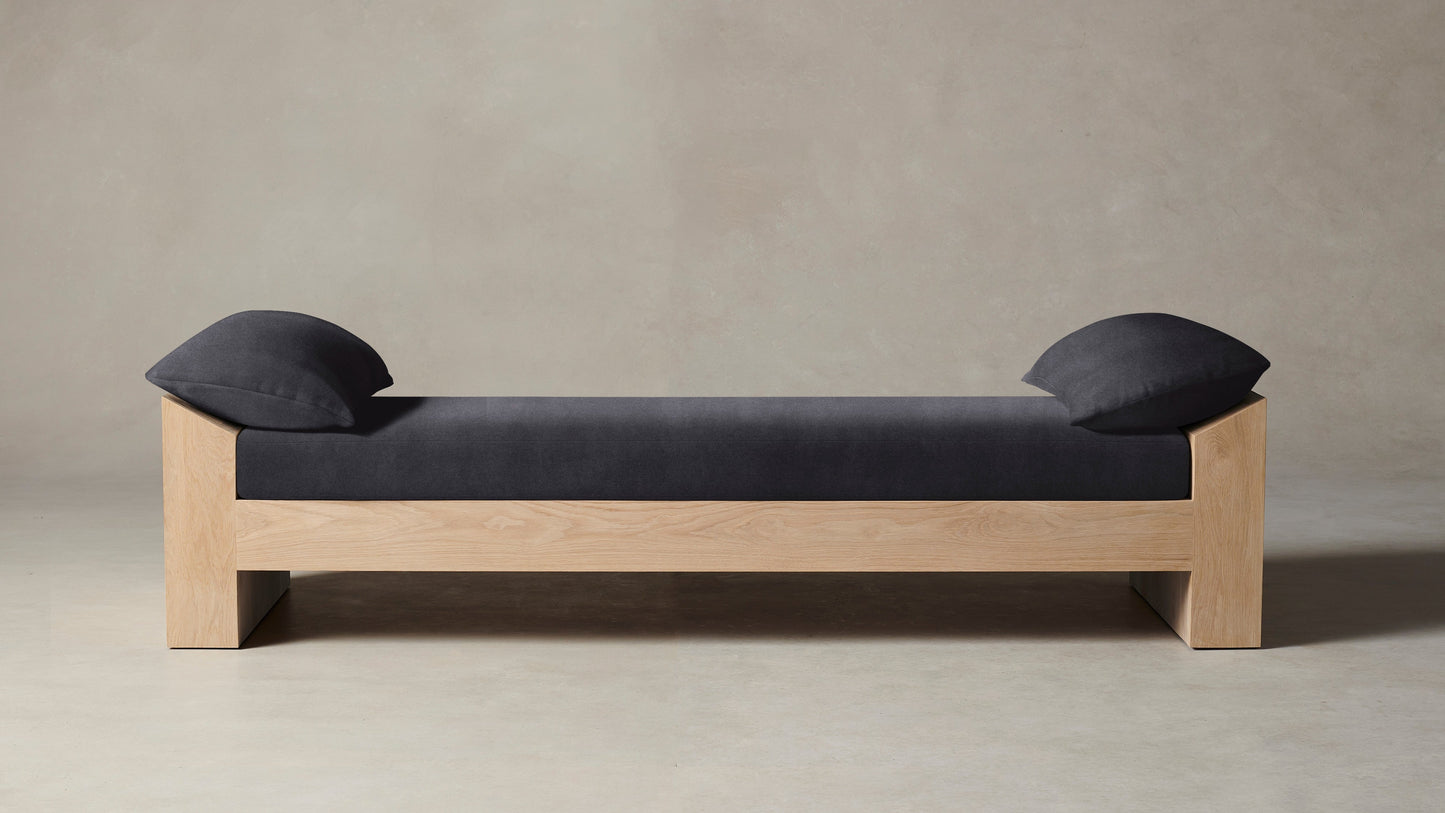 The Montauk  - Performance Velvet Flannel Daybed