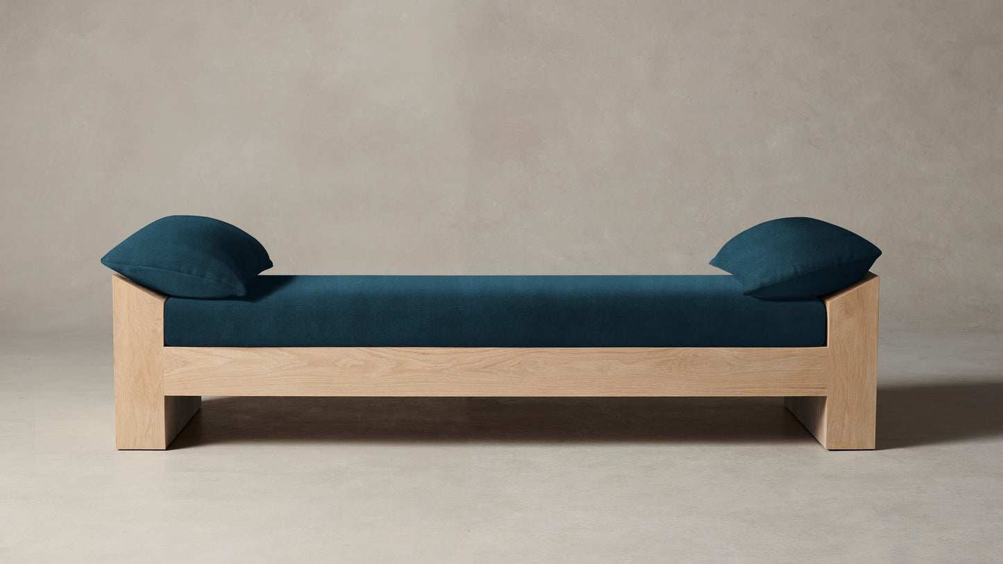 The Montauk  - Performance Velvet Lagoon Daybed