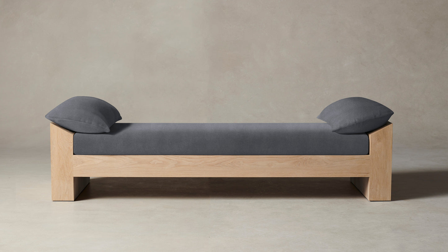 The Montauk  - Performance Velvet Lunar Daybed