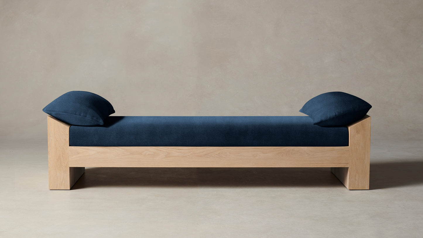 The Montauk  - Performance Velvet Sapphire Daybed