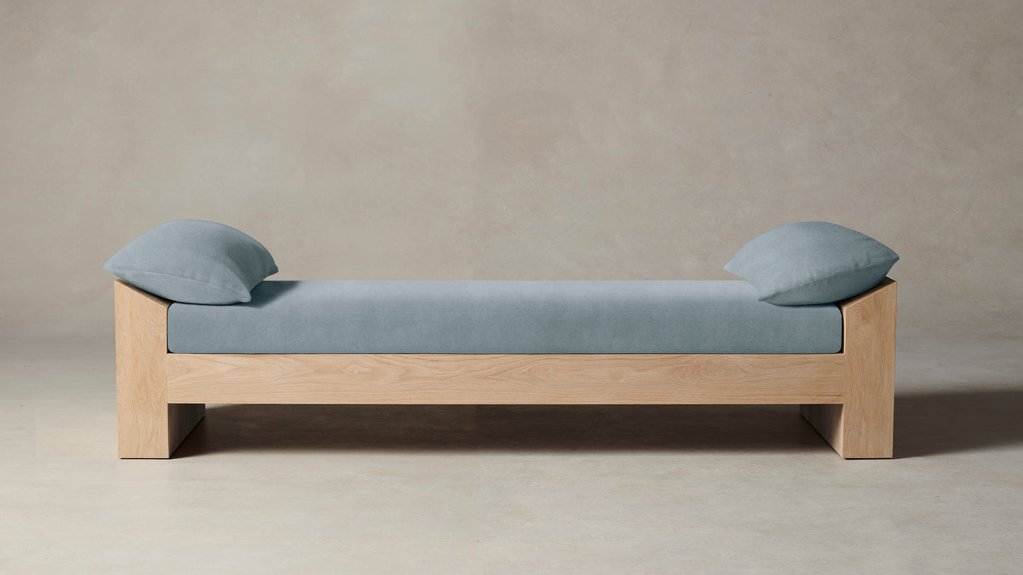 The Montauk  - Performance Velvet Sky Daybed