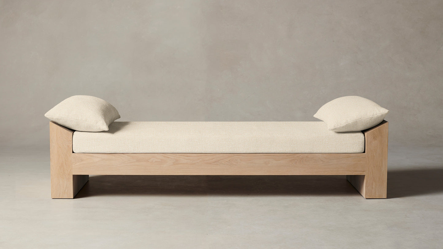 The Montauk  - Performance Woven Chenille Desert Daybed