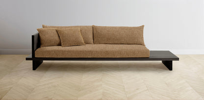 The Muir Arm on Left - Belgian Linen Chai Sofa