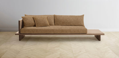 The Muir Arm on Left - Belgian Linen Chai Sofa