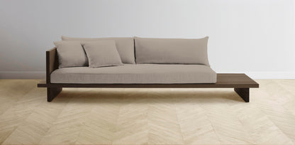 The Muir Arm on Left - Performance Bouclé Morel Sofa