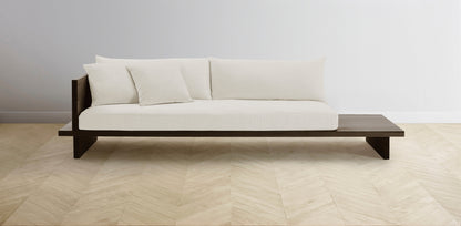 The Muir Arm on Left - Performance Linen Oyster Sofa