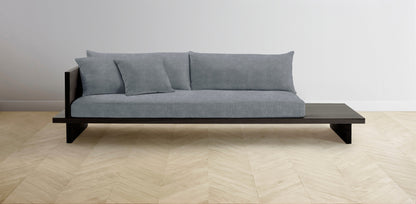 The Muir Arm on Left - Performance Melange Weave Aegean Sofa