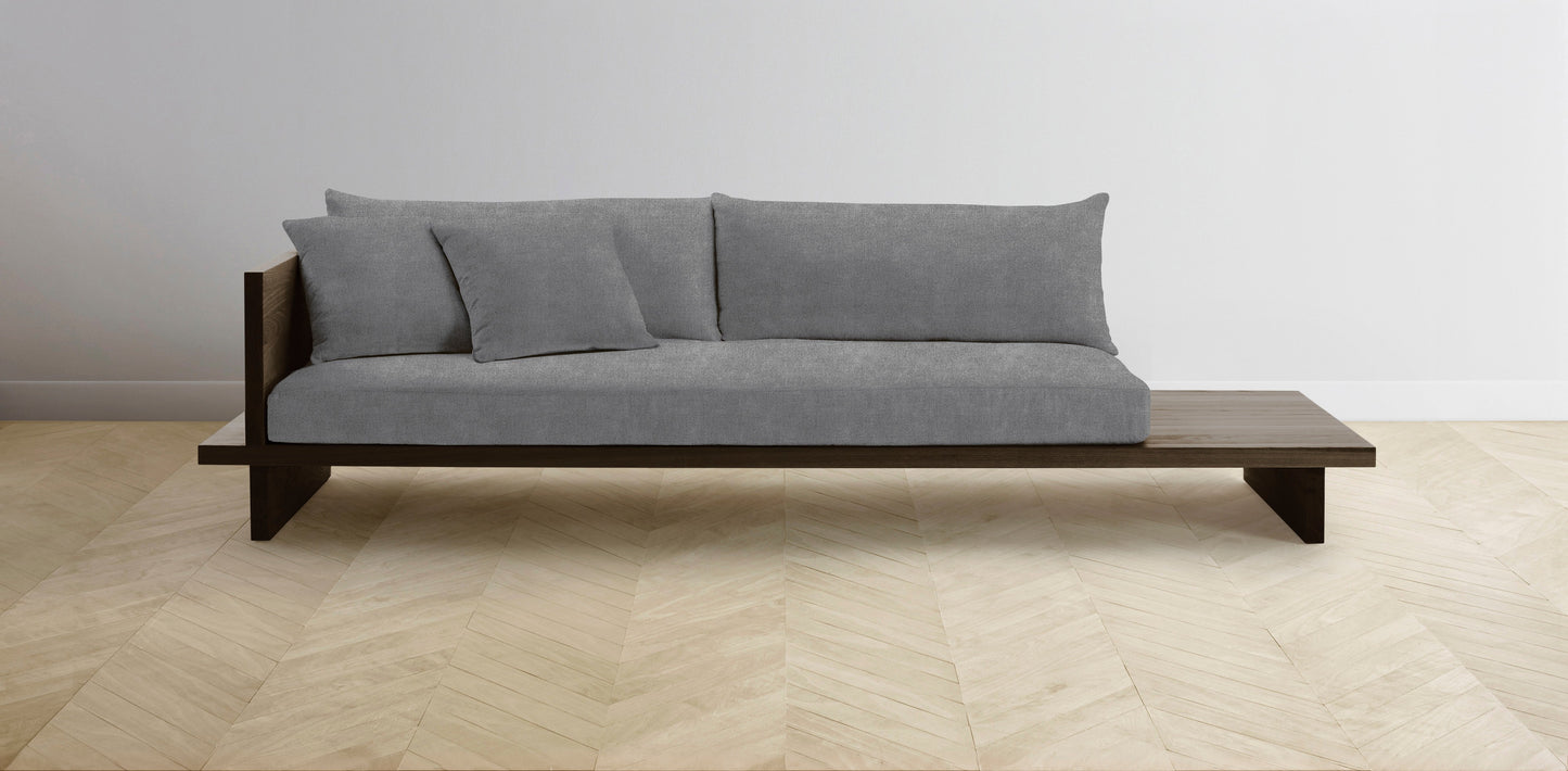 The Muir Arm on Left - Performance Melange Weave Night Sofa