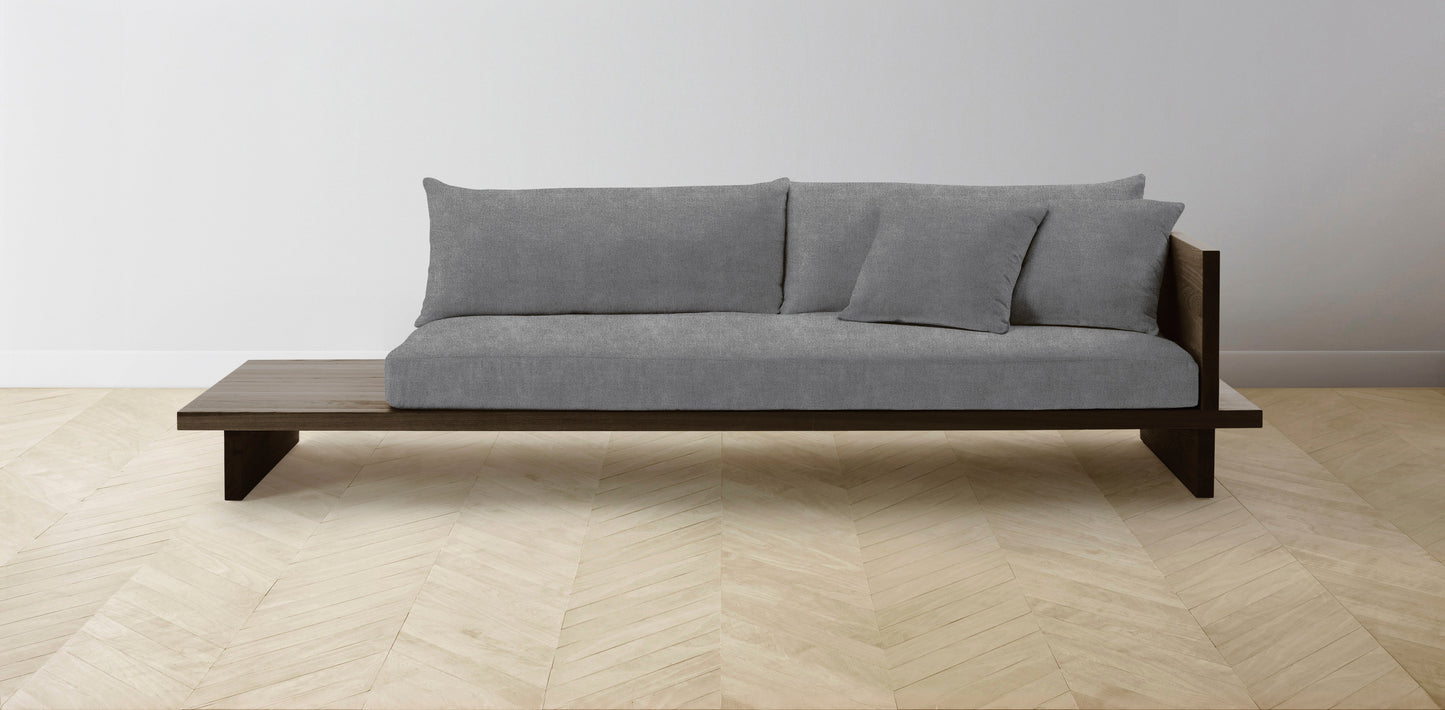 The Muir Arm on Right - Performance Melange Weave Night Sofa