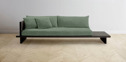 The Muir Arm on Left - Performance Stonewashed Linen Aspen Sofa