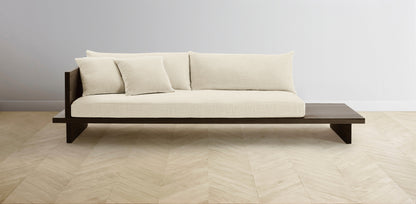 The Muir Arm on Left - Performance Woven Chenille Desert Sofa