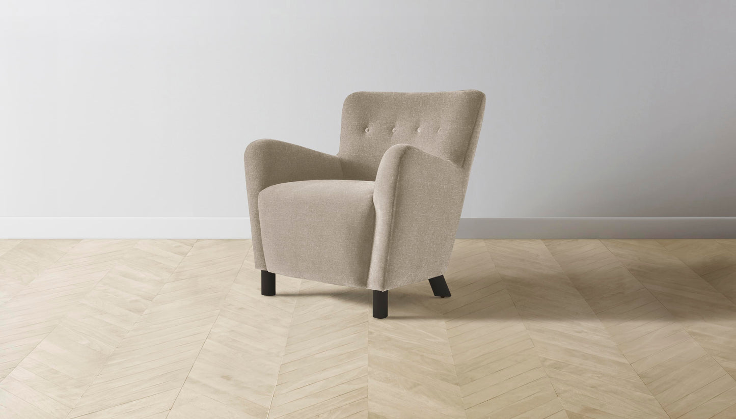 The Perry  - Merino Wheat Chair